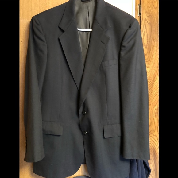 Austin Reed Suits Blazers Austin Reeddillards 42r Navy Suitcoatstripe Poshmark